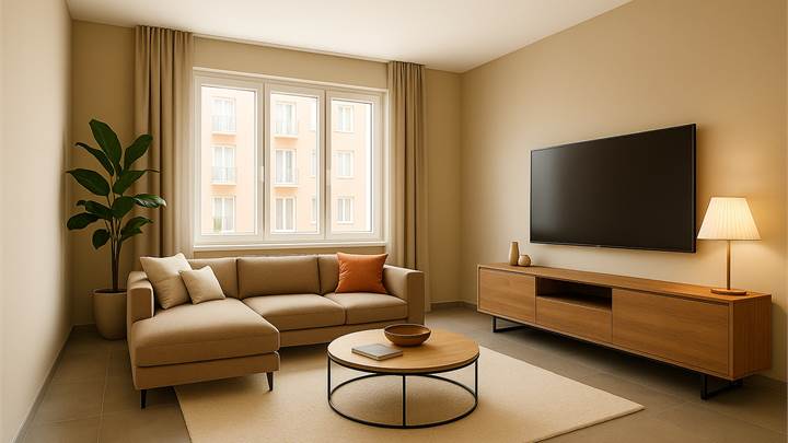 Splendido trilocale nuovo in Santa Rita di 80 m2 .