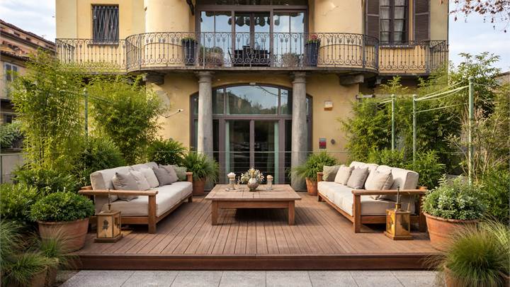 Appartamento con terrazzo in Gran Madre