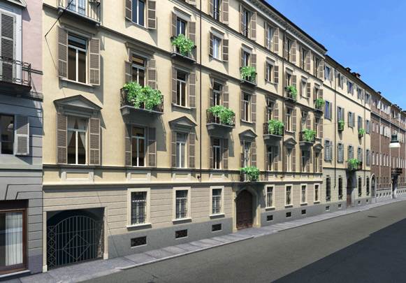 Prestigioso ampio trilocale Centro Bogino 18 (TO)